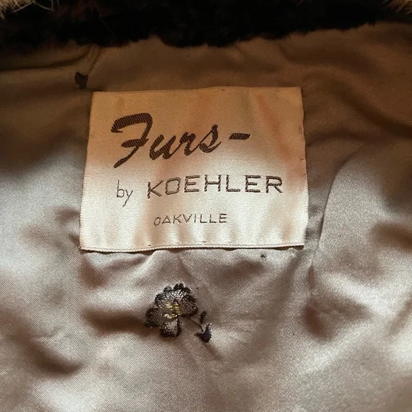 Furs By Koehler Oakville Beaver & Mink Fur Coat - Picture 7 of 16